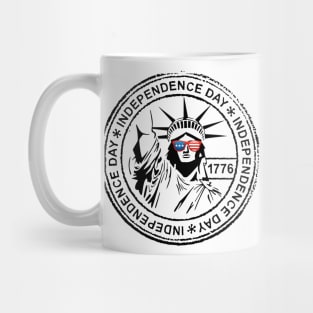 4th of July Liberty Indepence Mug